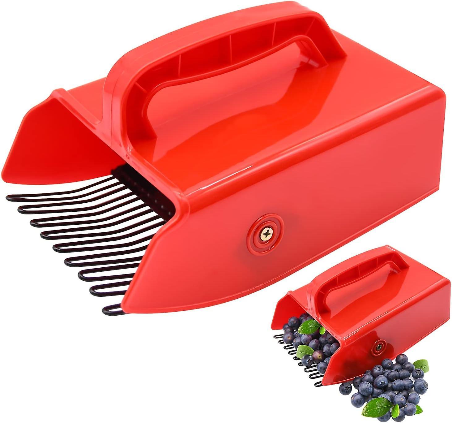 Kinzon Berry Picker, Berry Pickers and Rakes with Metallic Comb 1pcs