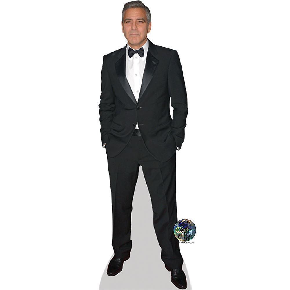 Celebrity Cutouts George Clooney (Suit) Cardboard Cutout (life size OR mini size). Standee. Stand Up. Life Size Cutout