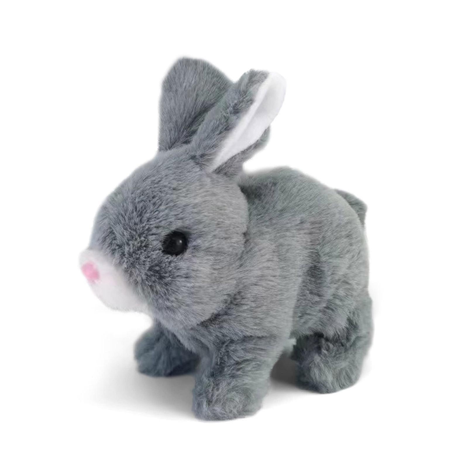 Darmowade Electronic  Interactive Bunny Little Rabbit Stuffed Animal For Kids Gifts For Kids