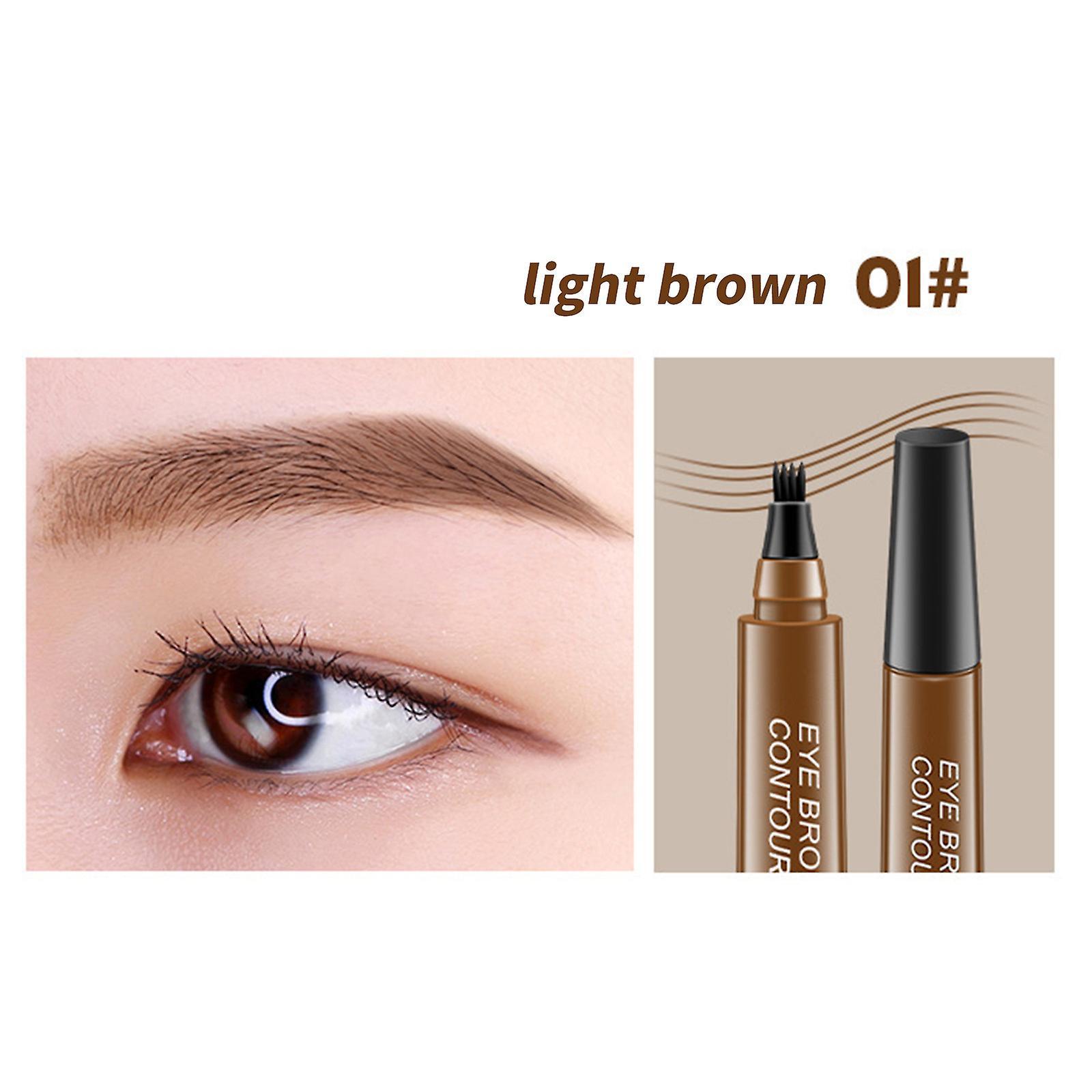 Gaoguang 1PCS Microblading Fine Sketch Liquid Eyebrow Pencil Quad Eyebrow Pencil Liquid Eyebrow Pencil Claw Eyebrow Pencil Liquid Eyebrow Pencil 8M...