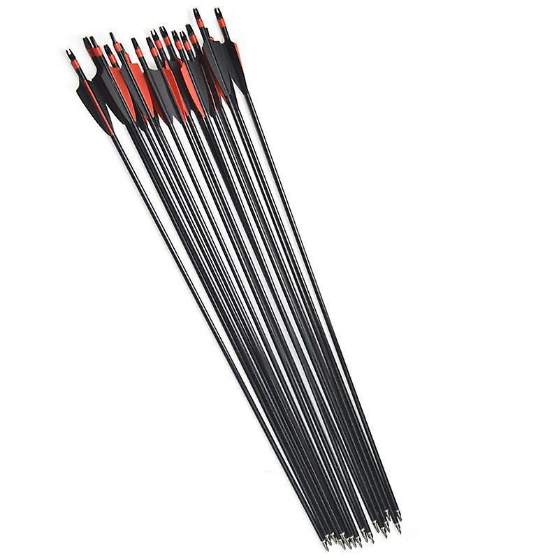 Slowmoose Fiberglass Arrows Glass Fiber With Arrow Quiver Replace Broad Heads Bow