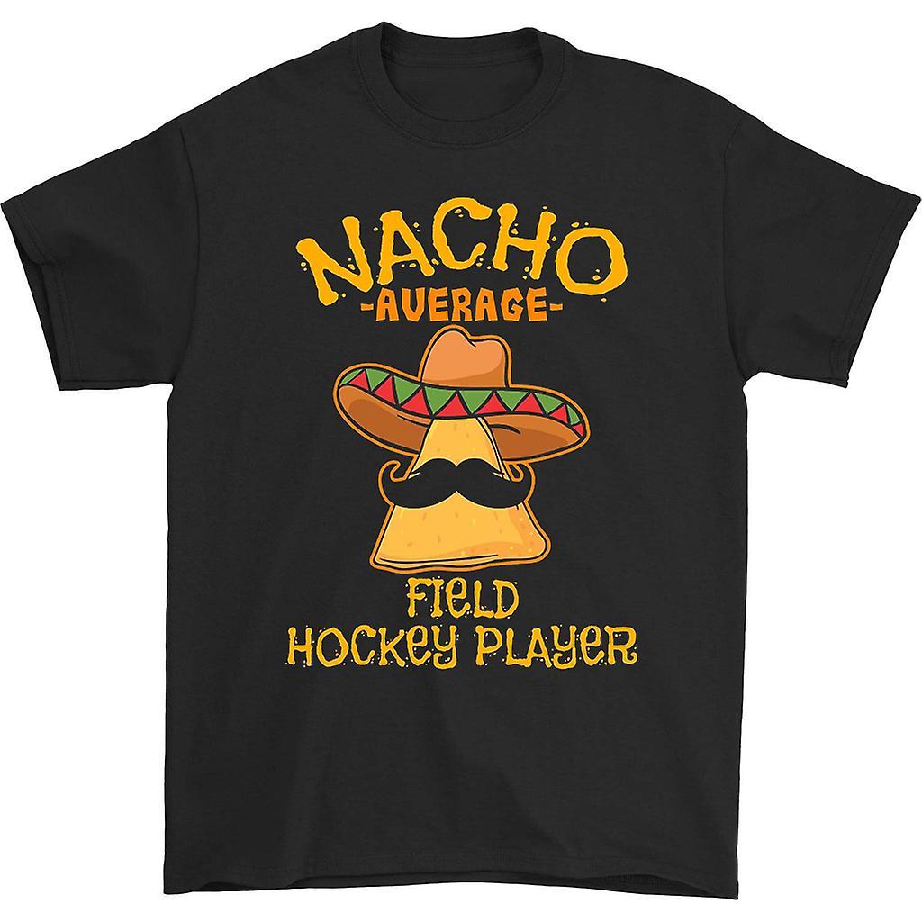 HISHARK Nacho average field hockey player t-shirt Black XL