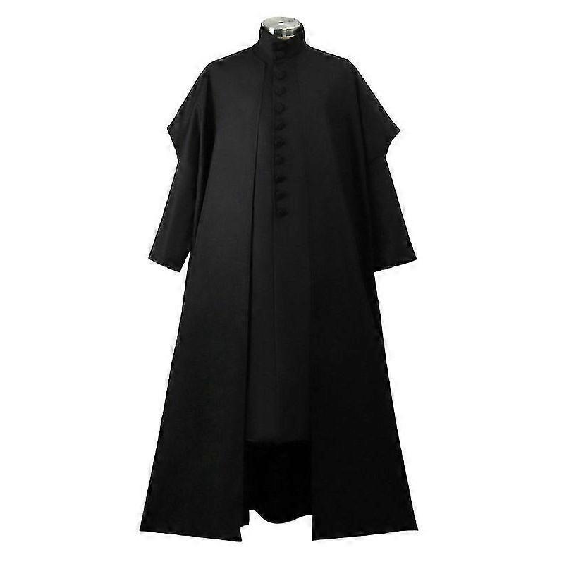 Baiyis Snape Cosplay for Adults Halloween Costume Carnival Party Disguise M