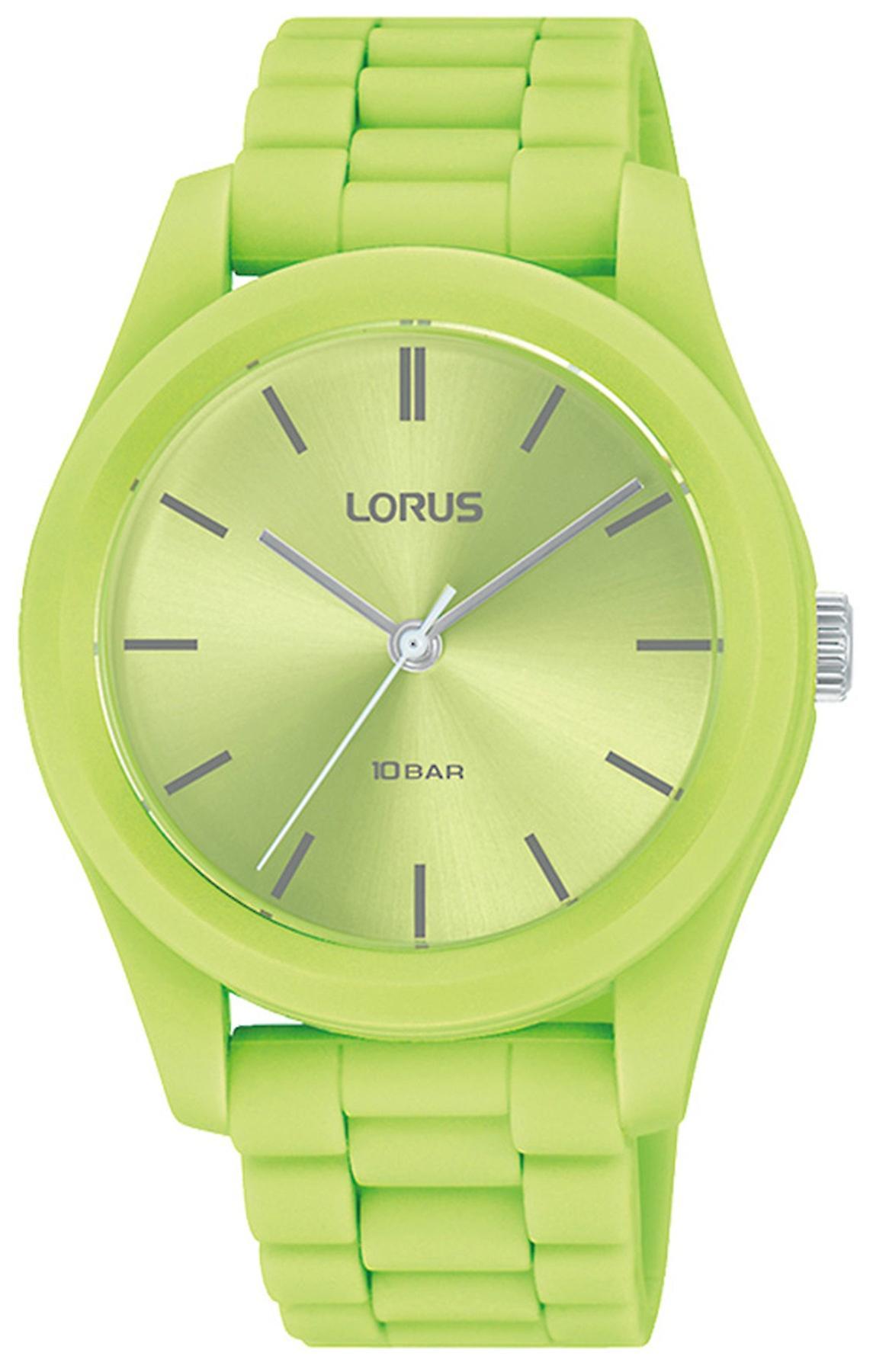 Lorus Watch for Women Analog Quartz with Silicone Bracelet RG265RX9