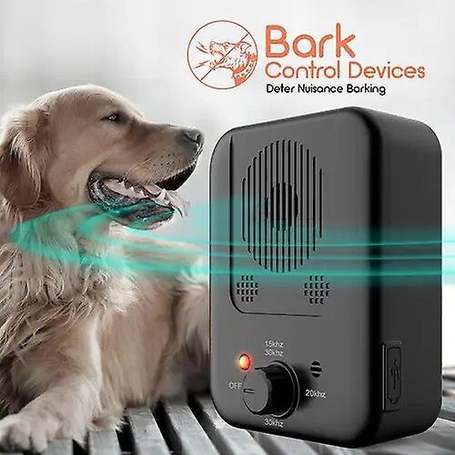 Ssylune Ultrasonic Pet Anti-barking Device Dog Bark Control Stop Repeller Silencer Training Tool