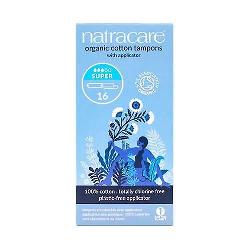 Natracare Super Tampons with Applicator 16 units