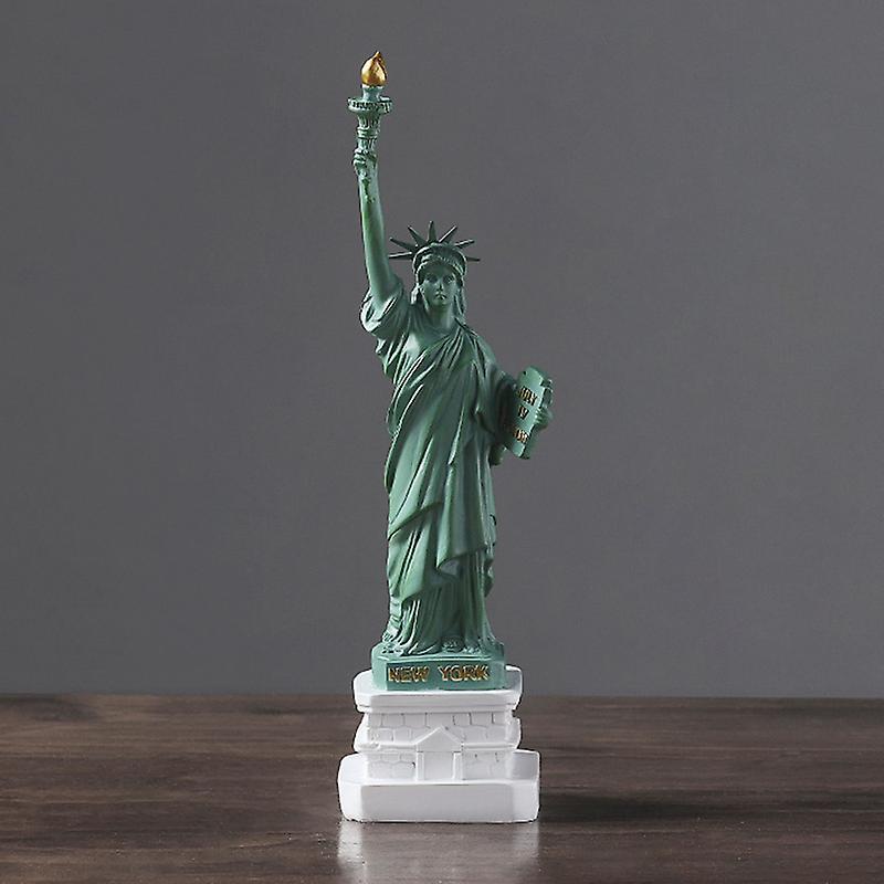 unbrand Statue of Liberty Model New York City Landmark Small Replica Ornament Resin Souvenir Collectible Gifts for Home Shelf New A