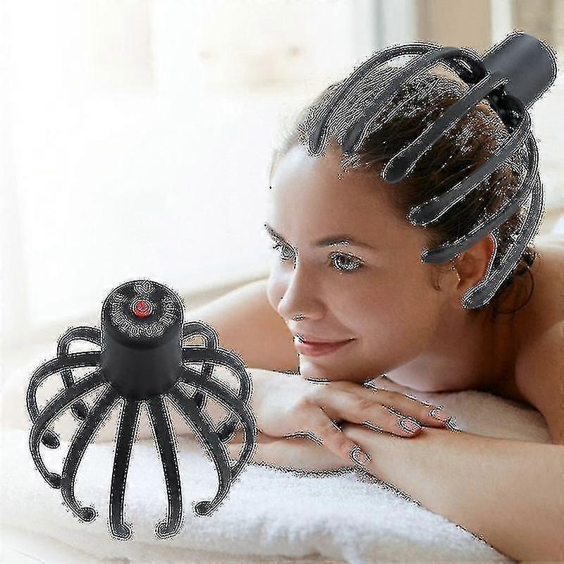 Unbrandded Electric Head Massage Smart Octopus Claw Scalp Massager Therapeutic Scratcher Stress Relief - - SNNGV