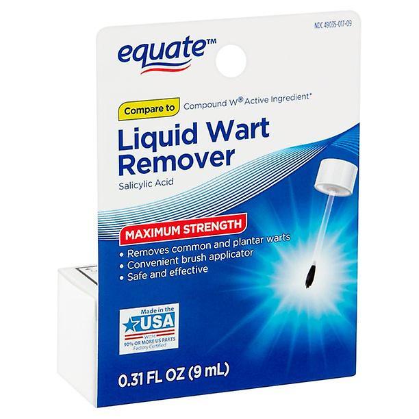 Equate Maximum Strength Liquid Wart Remover, 0.31 Fl Oz