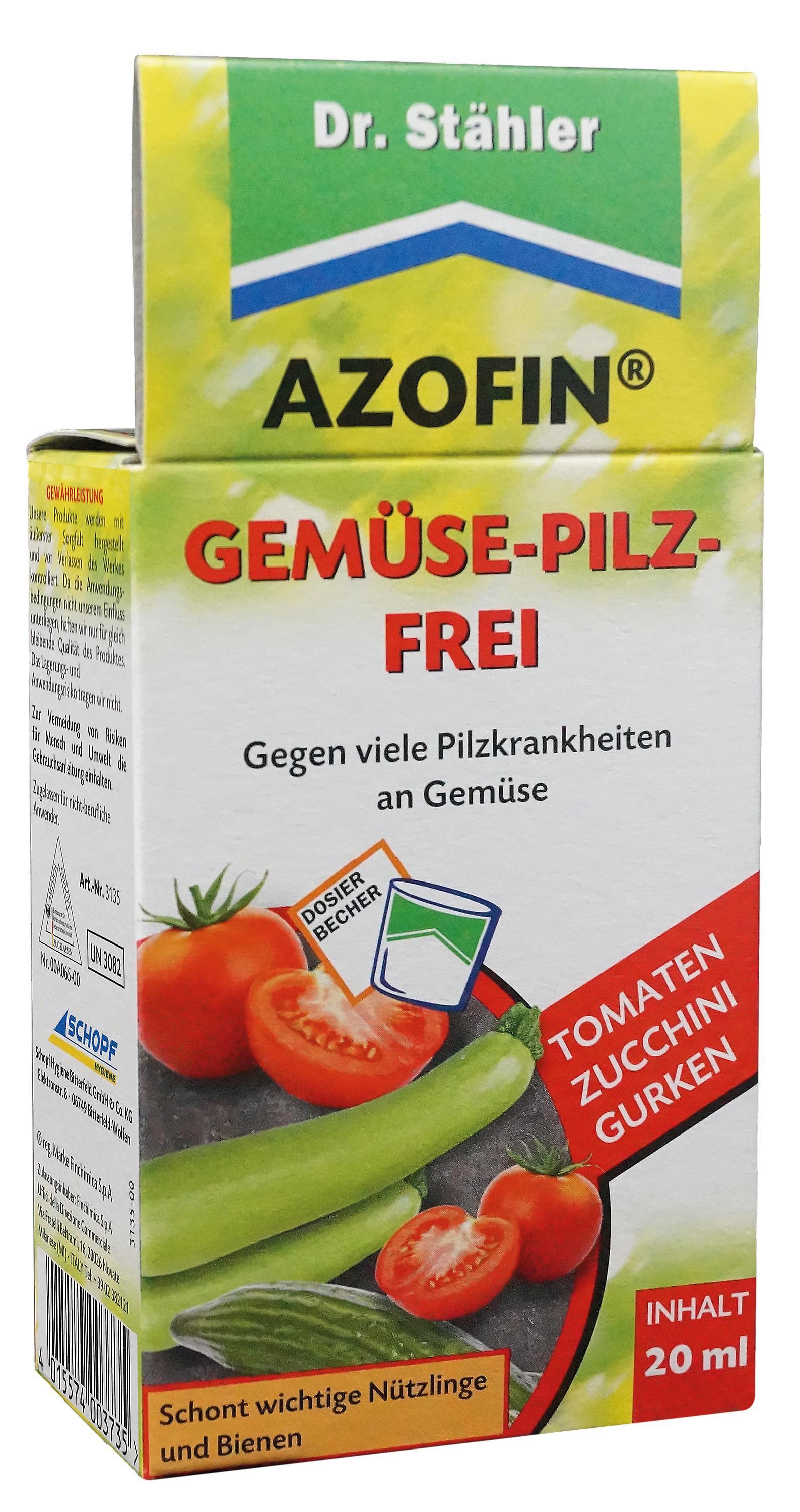 DR. STÄHLER Azofin® Vegetable Mushroom Free, 20 ml