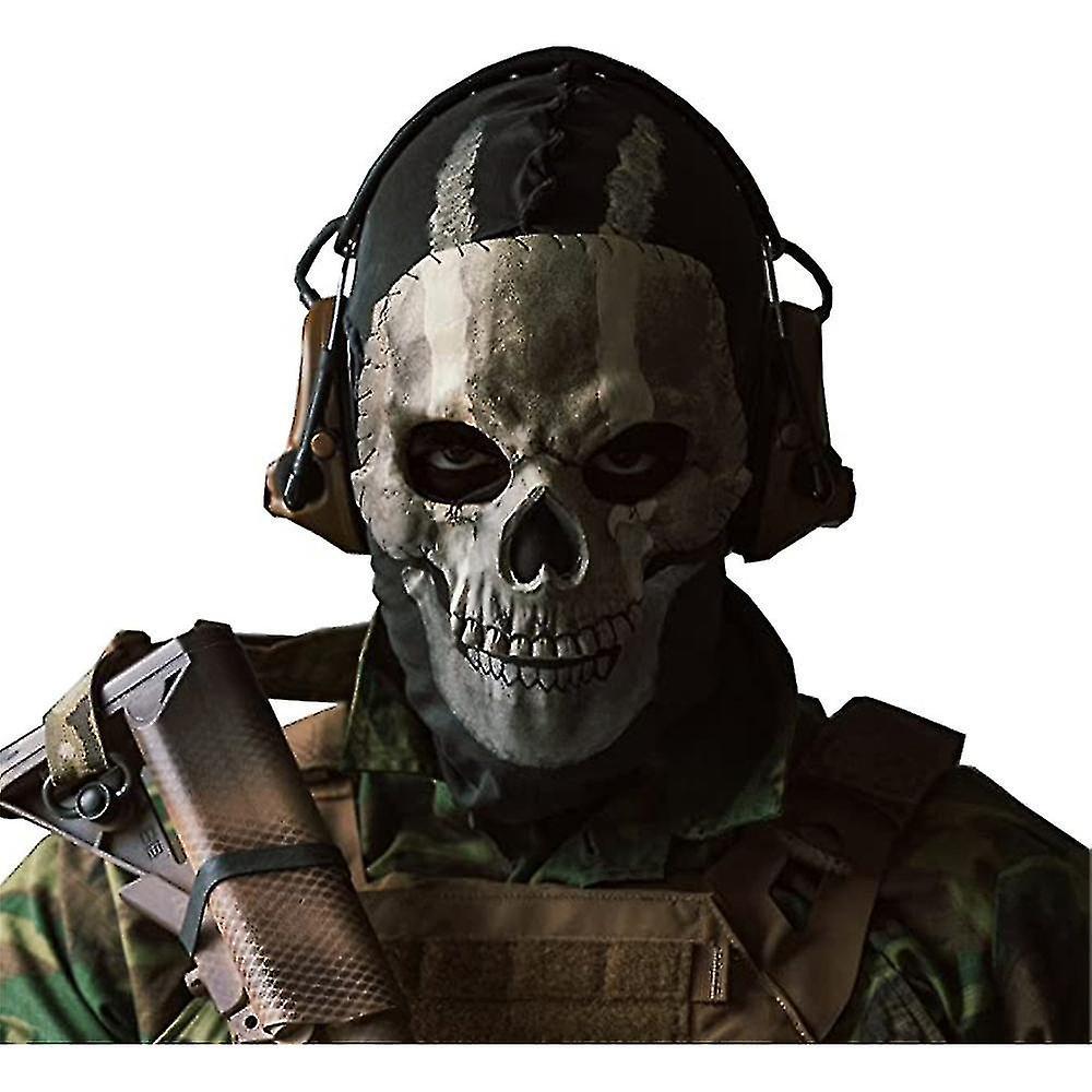 Tigernu Call Of Duty Ghost Skull Mask Full Face Unisex For War Game