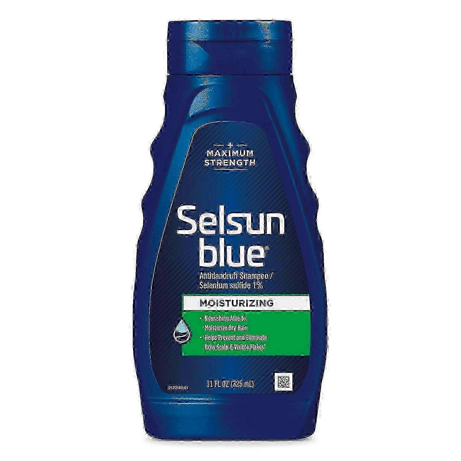 Selsun Blue Moisturizing With Aloe Dandruff Shampoo, 11 Oz