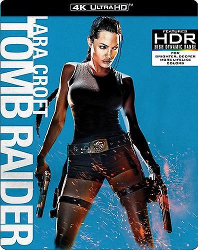 Paramount Lara Croft: Tomb Raider  [ULTRA HD BLU-RAY REGION: A USA] 4K Mastering, Amaray Case, Dubbed, 2 Pack, Widescreen, Spain - Import USA import