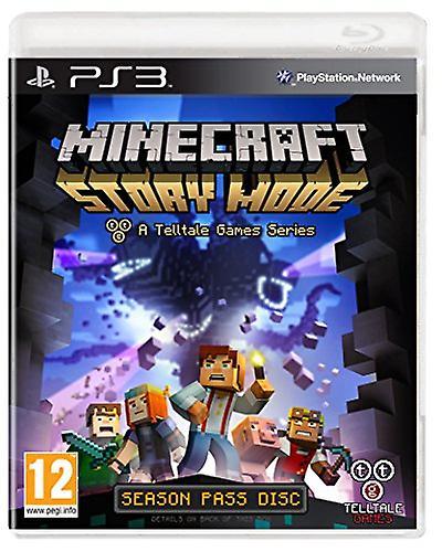 PlayStation 3 Minecraft Story Mode - A Telltale Game Series - Season Disc (PS3) - PAL - New & Sealed