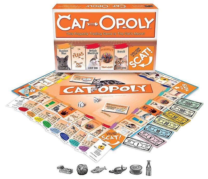 Late For The Sky Cat-opoly Board Game