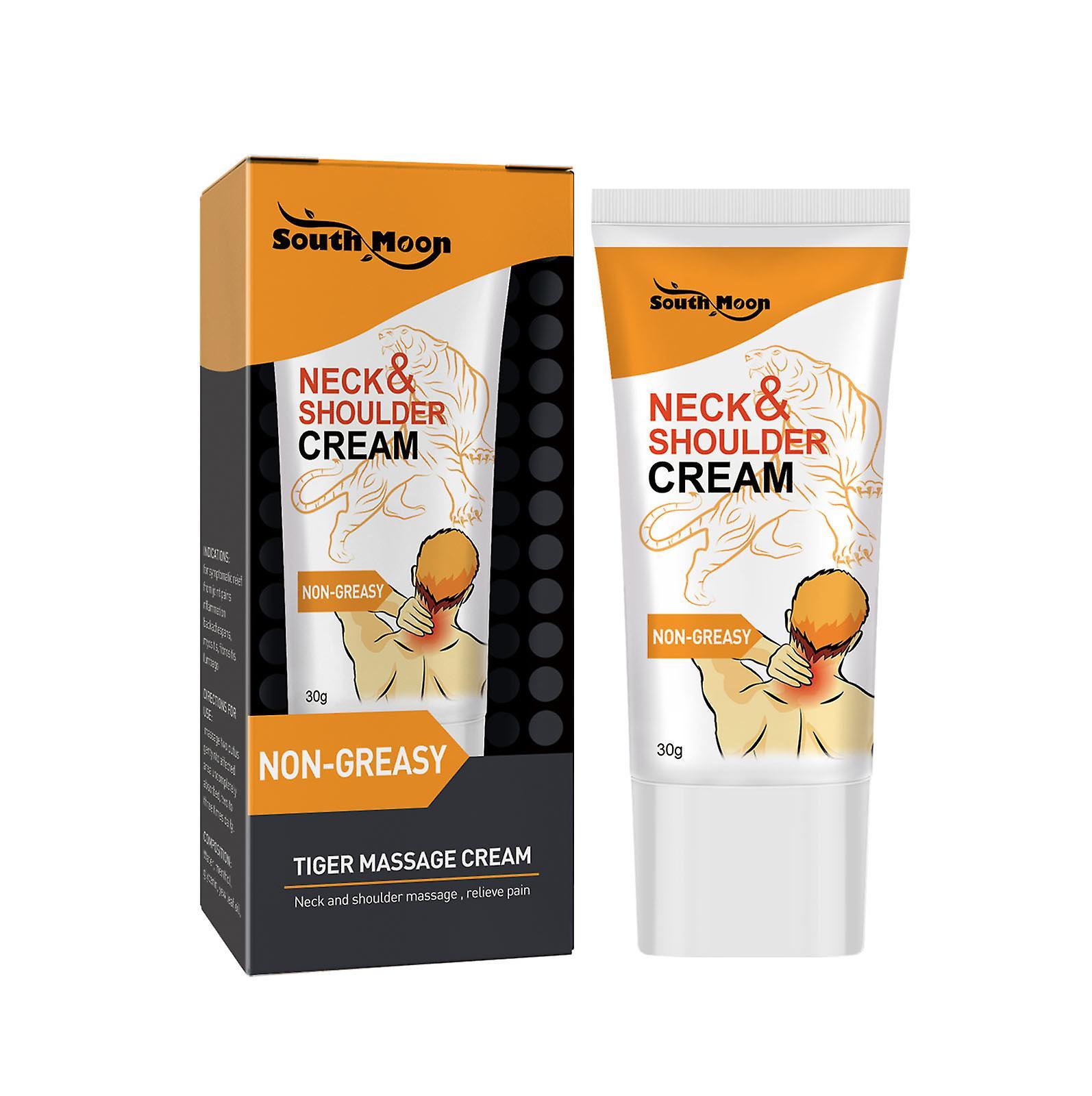 Hefansi Neck Cream,Fade And Smooth Neck Lines, Smooth, White, Moisturizing Neck Cream 30g