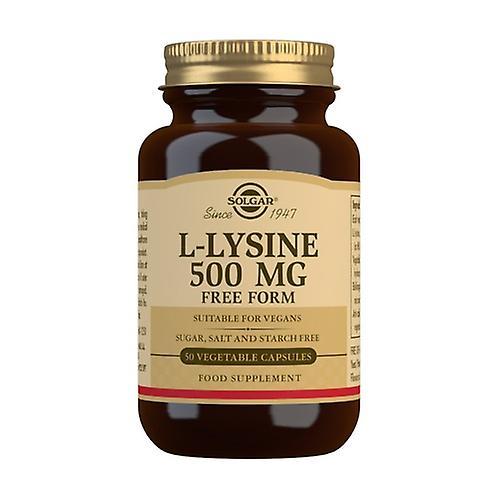 Solgar L-Lysine 50 vegetable capsules of 500mg