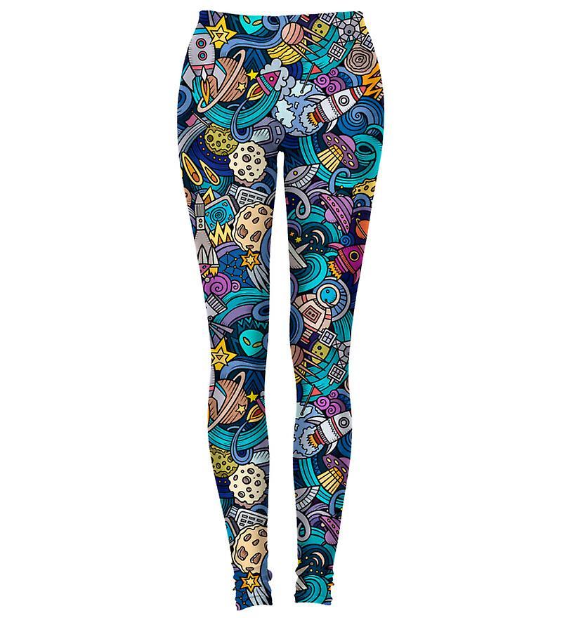 Mr Gugu & Miss Go Mr. Gugu Miss Go Space doodle Leggings XL