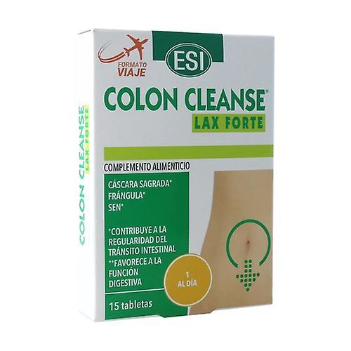 ESI - TREPAT DIET Colon Cleanse Lax Forte 15 tablets