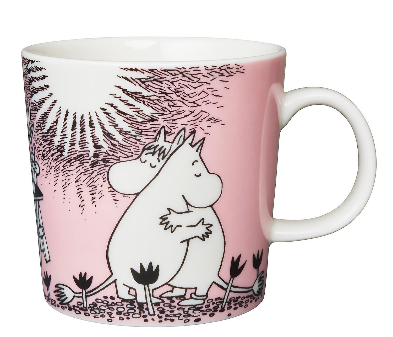 Arabia - Moomin / Moomin mug - Love pink Design Tove Jansson