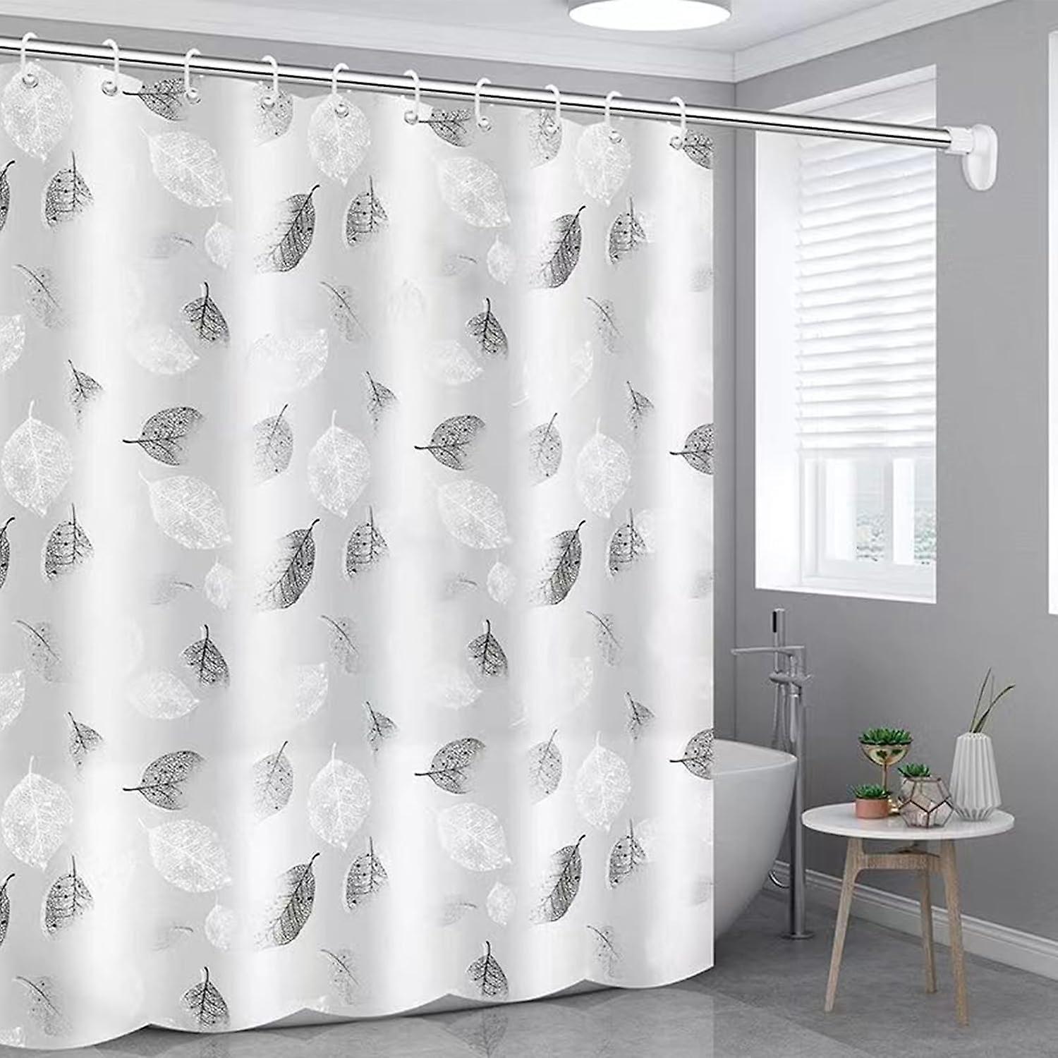 Sztxj 180 X 180cm Shower Curtain, Bathroom Curtain, Bathtub Curtain, Anti-Mildew Curtain, Waterproof Shower Curtain, Bathroom Shower Curtain