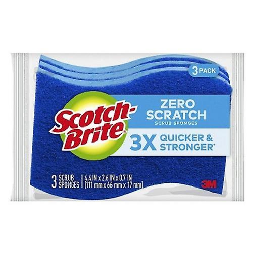 Scotch Brite Zero Scratch Scrub Sponges