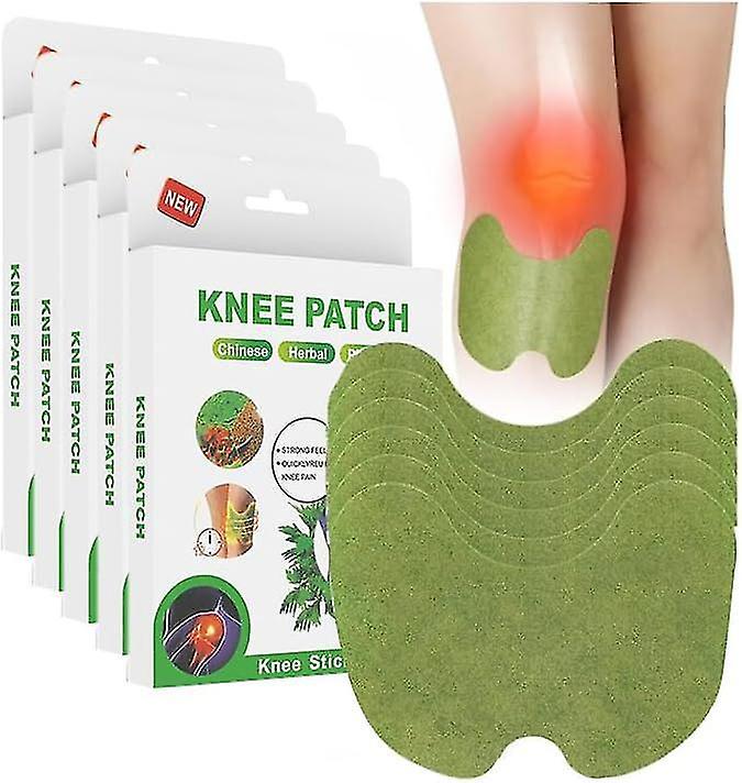 60pcs Knee Pain Relief Patch, Heating Patch, Self-heating Moxibustion Patch, Wormwood Pain Relief Patch For Shoulder Neck Joints Pain