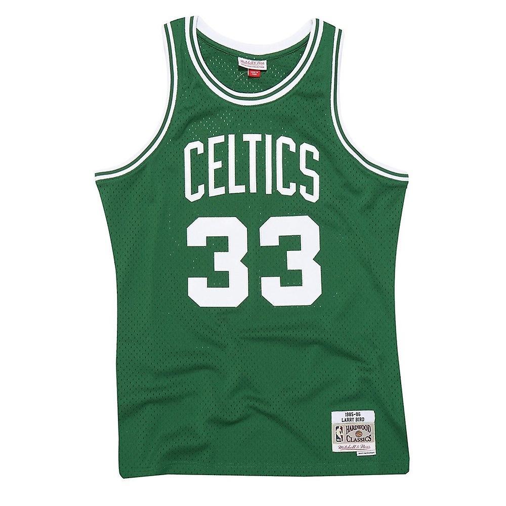 Mitchell & Ness Boston Celtics Larry Bird Swingman SMJYGS18142BCEKYGN85LBI basketball all year men green 193 - 197 cm/XXL