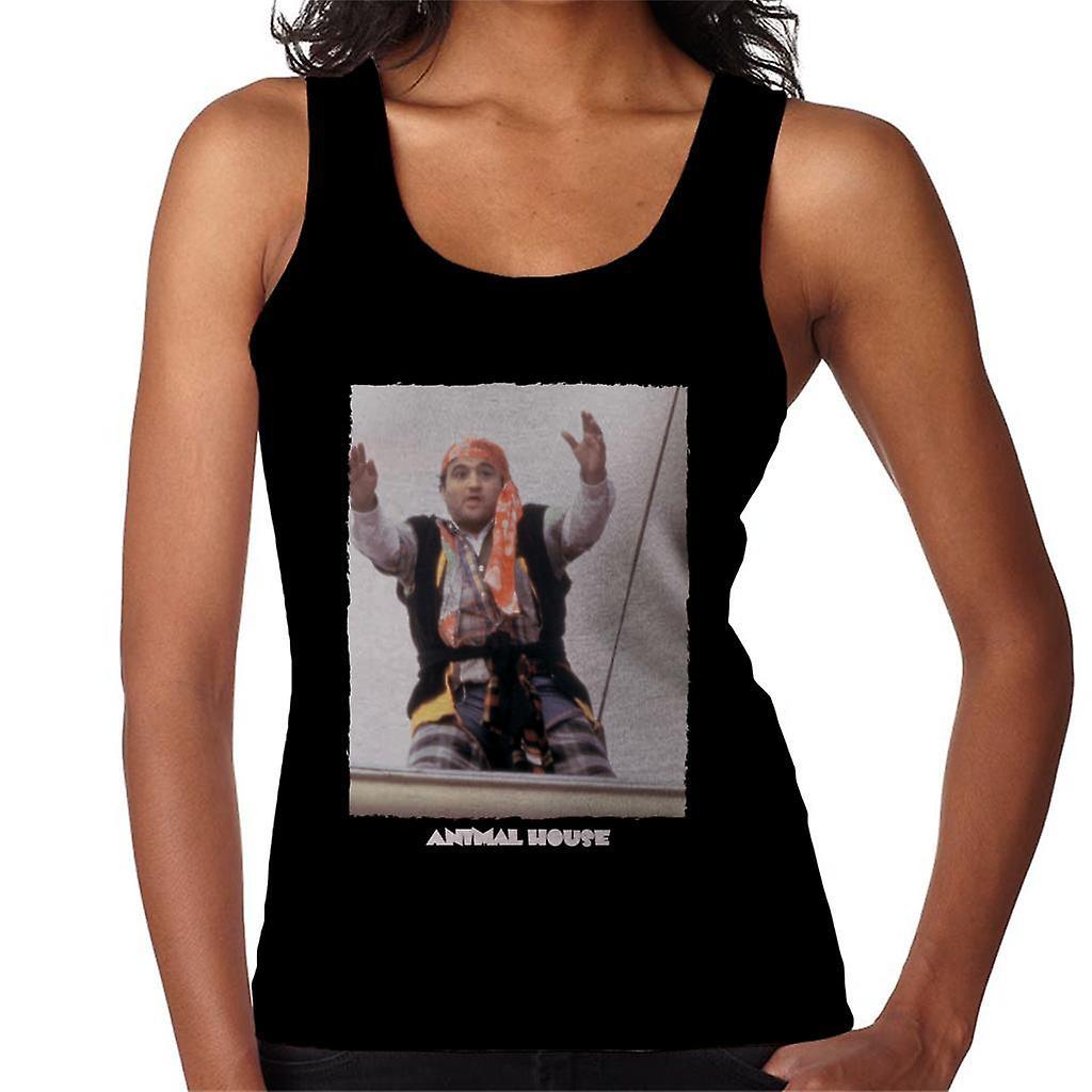 Animal House John Bluto Blutarsky As A Pirate Women's Vest Black Small