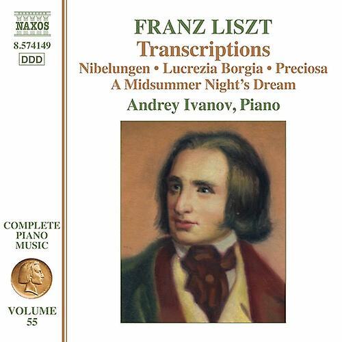 Naxos Liszt / Ivanov - Complete Piano Music 55  [COMPACT DISCS] USA import