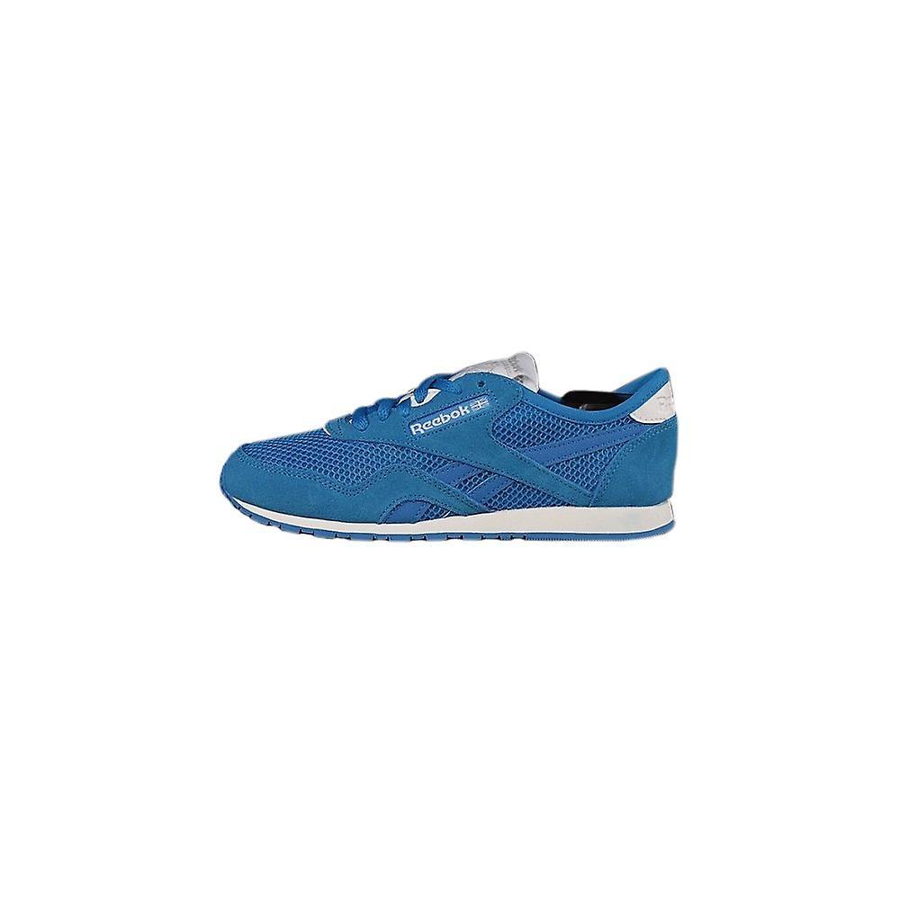 Reebok CL Nylon Slim Pigment M46557 universal summer women blue/white 3.5 UK / 6 US / 36 EUR / 23 cm