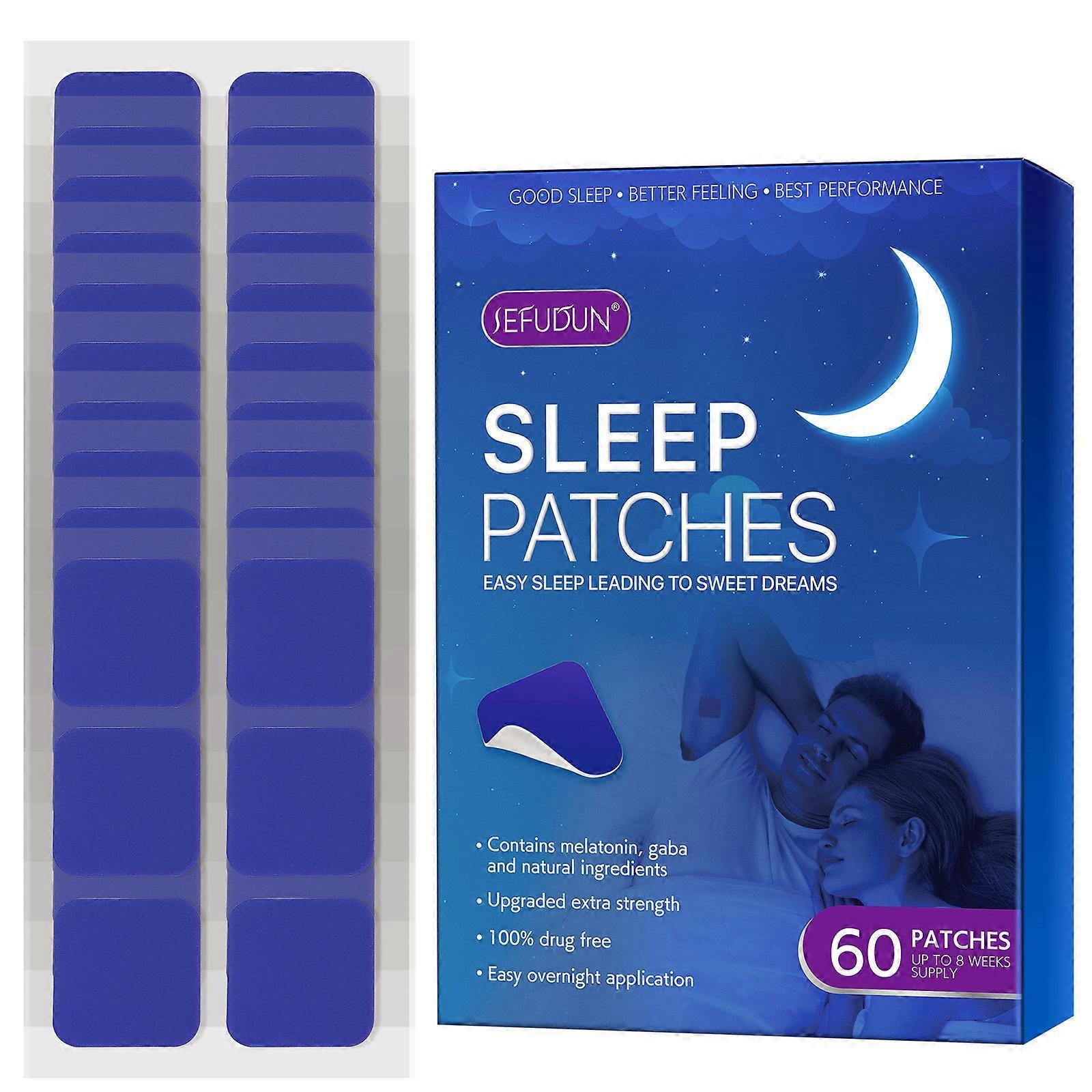 Shanxi Shuishuidiansan Trading Sleep Patches, Sleep Patches for Adults Extra Strength, Skin-Friendly Patches, Easy to Apply and Comfortable, Last A...