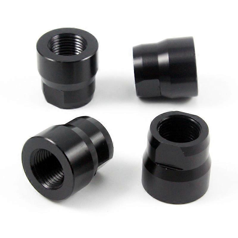 Redkid Bicycle Thru Axle M12x1.0mm Nut 1.0mm Thread Axle Nuts M12 Hubs Tube Shaft Skewer Cap 1.0mm Thread pitch Bicycle Accessories