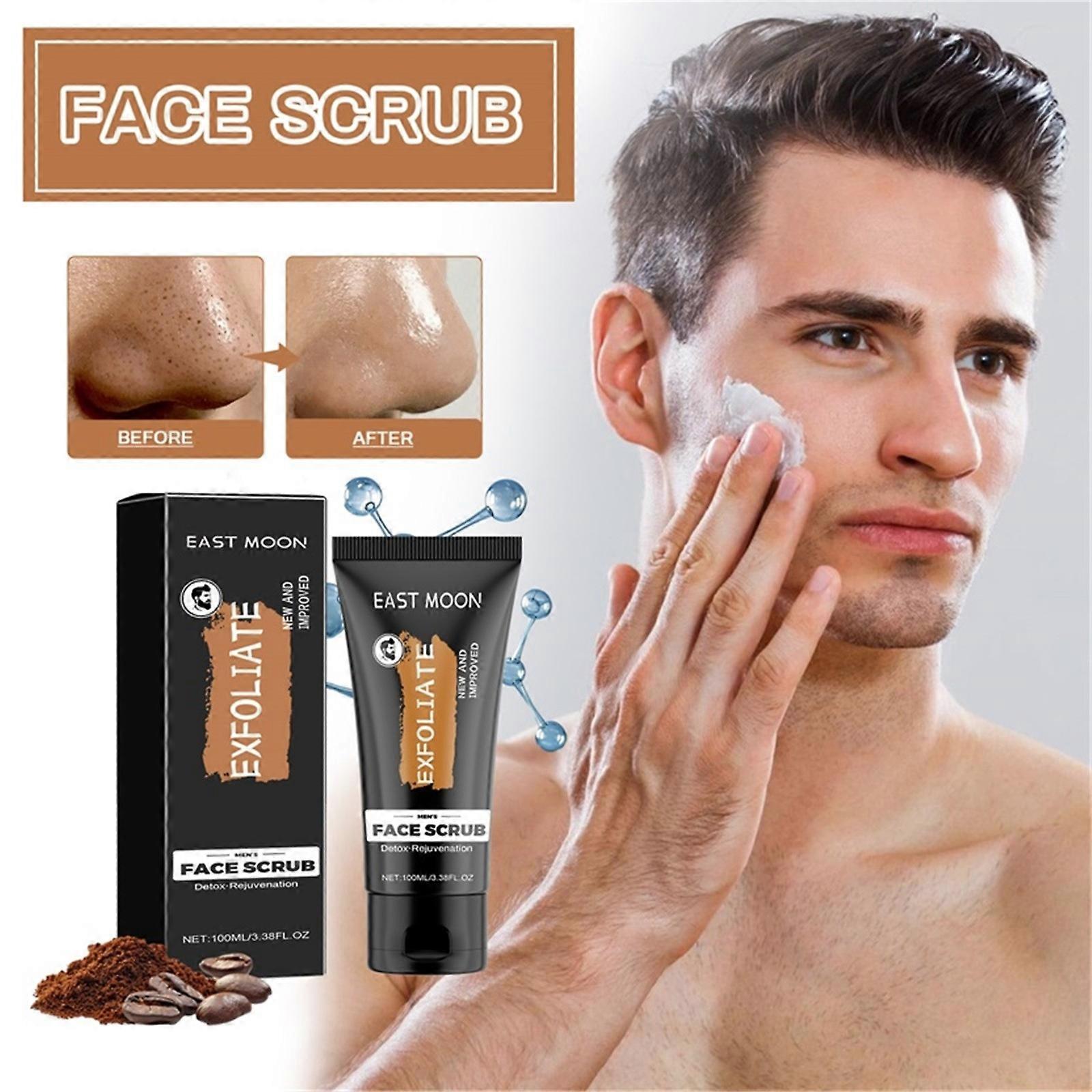 Taishh Face Scrub For Men 100 Gm Coffee Scrub For Blackhead Tan Dead Cell Removal Natural Rejuvenates Skin Tan Removal Scrub Exfoliating Scrub For ..