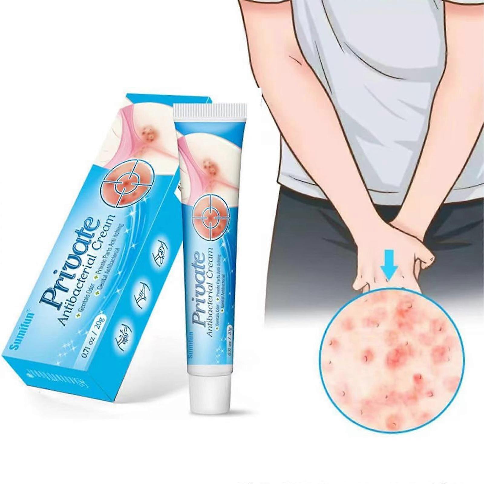 Unbrand Anti-itch Cream For Private Parts, Feminine Intimate Soothing Cream, Deep Repair Of Vaginitis And Pruritus Vulvae Ointment, 20g 1pc