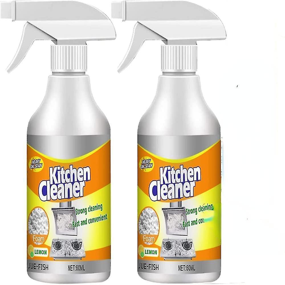 Tianzun All-purpose Kitchen Pots And Pan Cleaner, Kitchen Cleaner, All Purpose Kitchen Cleaner, Multi-purpose Foam Cleaner 2pcs