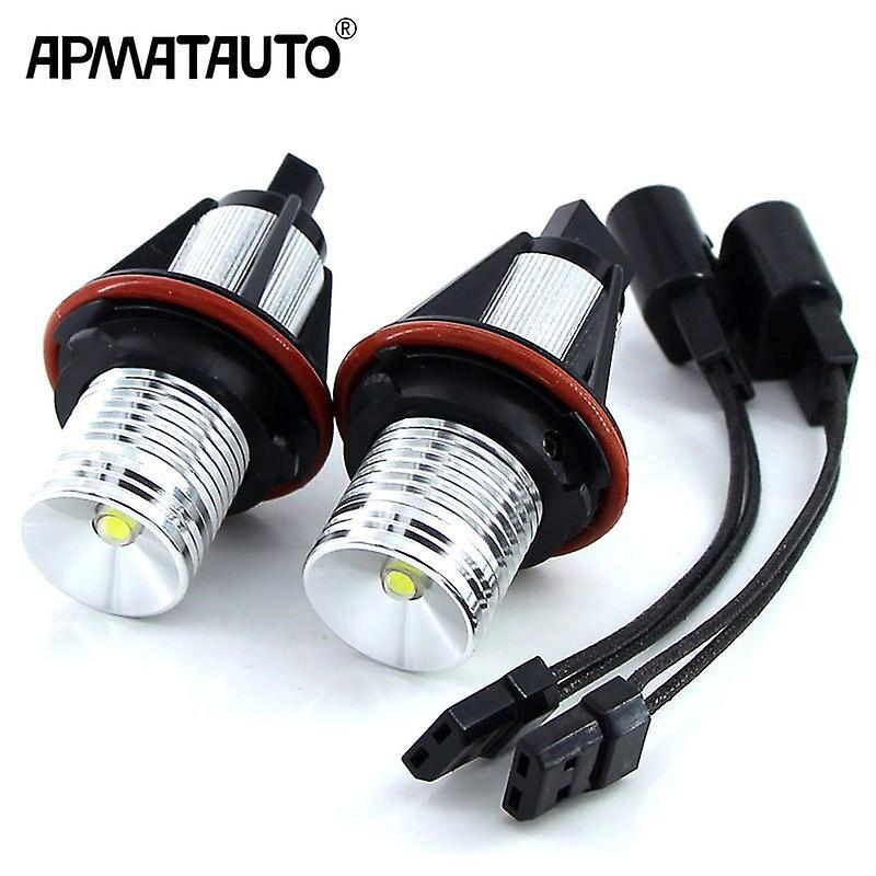 2x Error Free 10w Led Angel Eyes Marker Lights Bulbs White/blue/red For Bmw E39 E53 E60 E61 E63 E64 E65 E66 E87 525i 530i 545i Motor Vehicle Lighti...