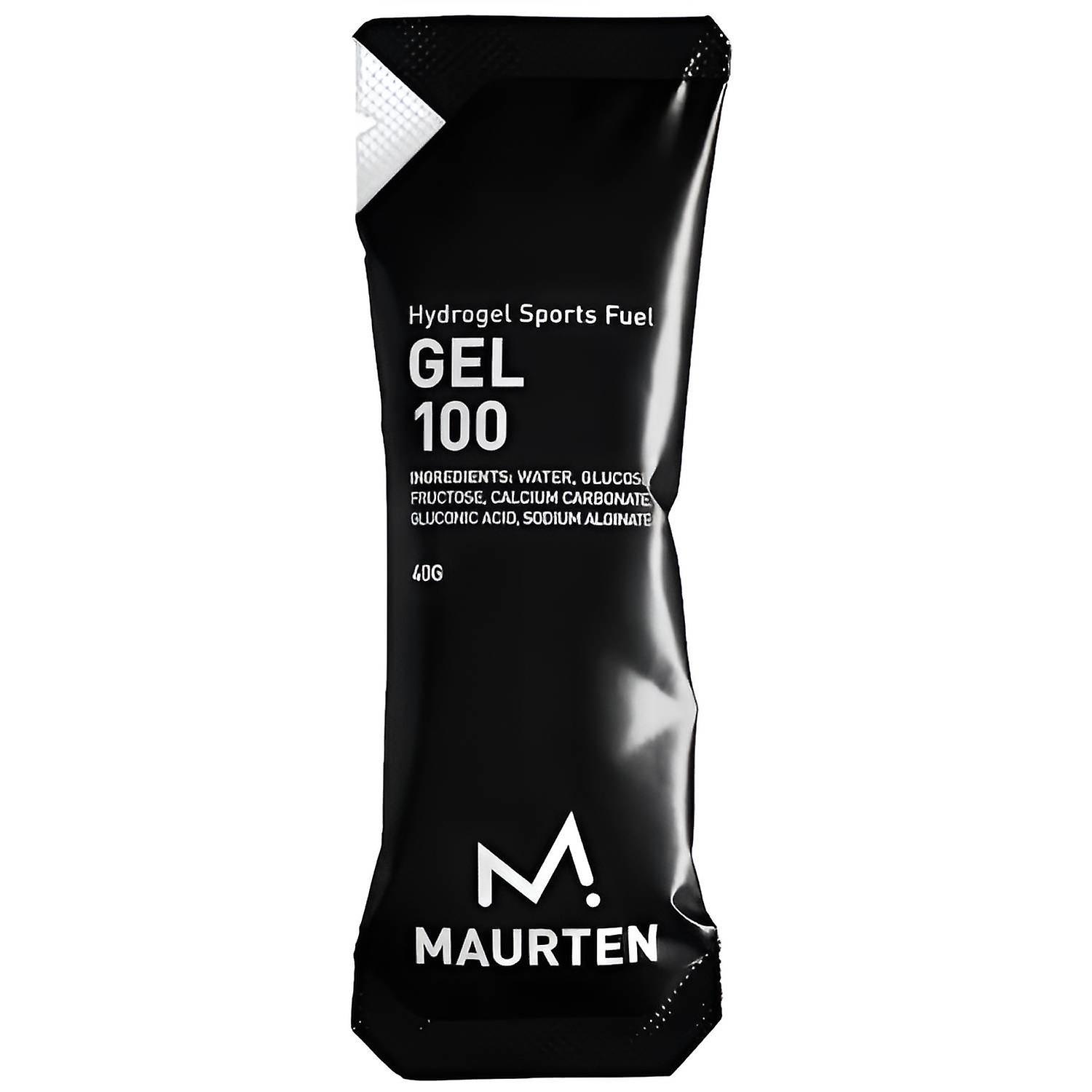 Maurten Gel 100 Pack of 12 Gels Black 12 servings