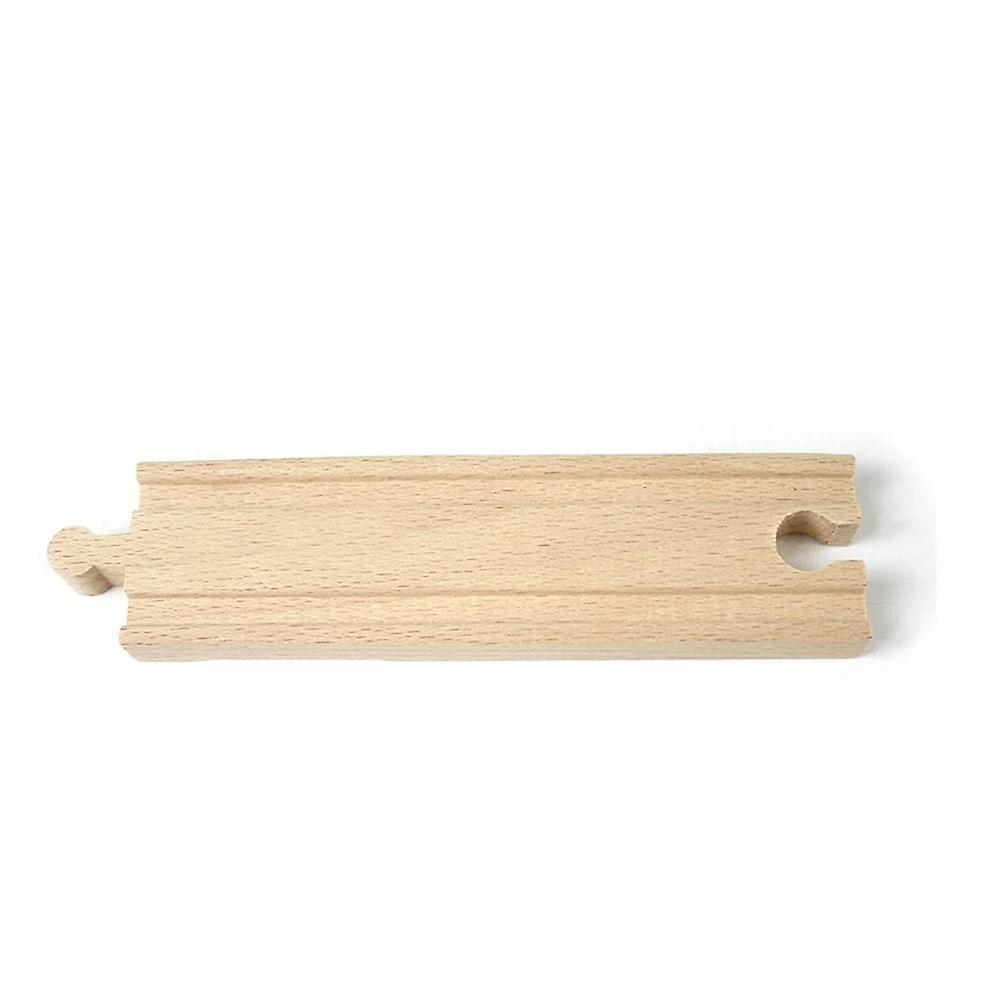 Slowmoose Wood Track Train Railway Parts, Compatible With Thomas Biro 1pc long track