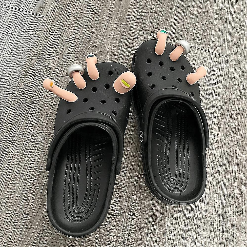 Croc Toes Charm Clogs Crocs Shoes Decoration Accessories Funny Novelty Birthday Christmas Gifts ~SSZFV Skin