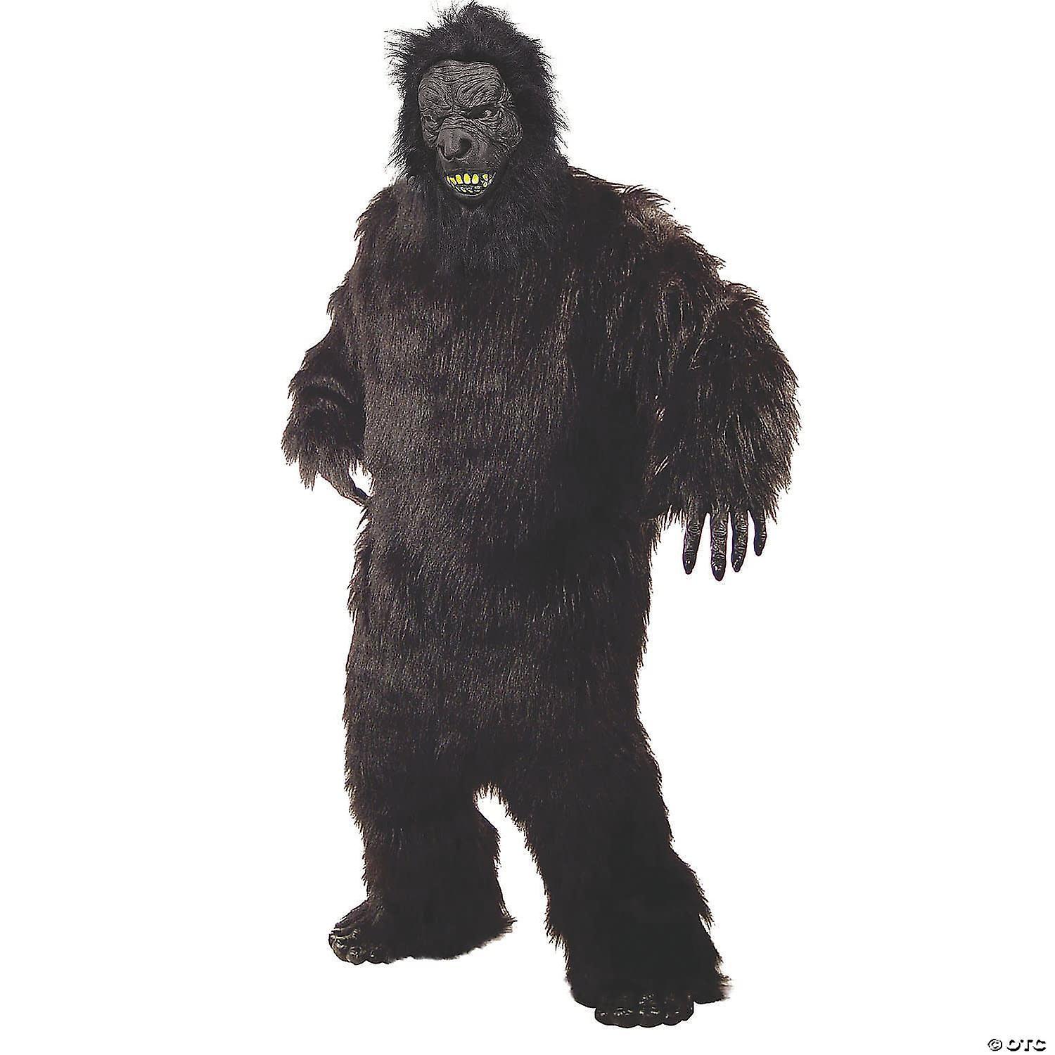 Lacey Wigs Adult's Deluxe Gorilla Costume black