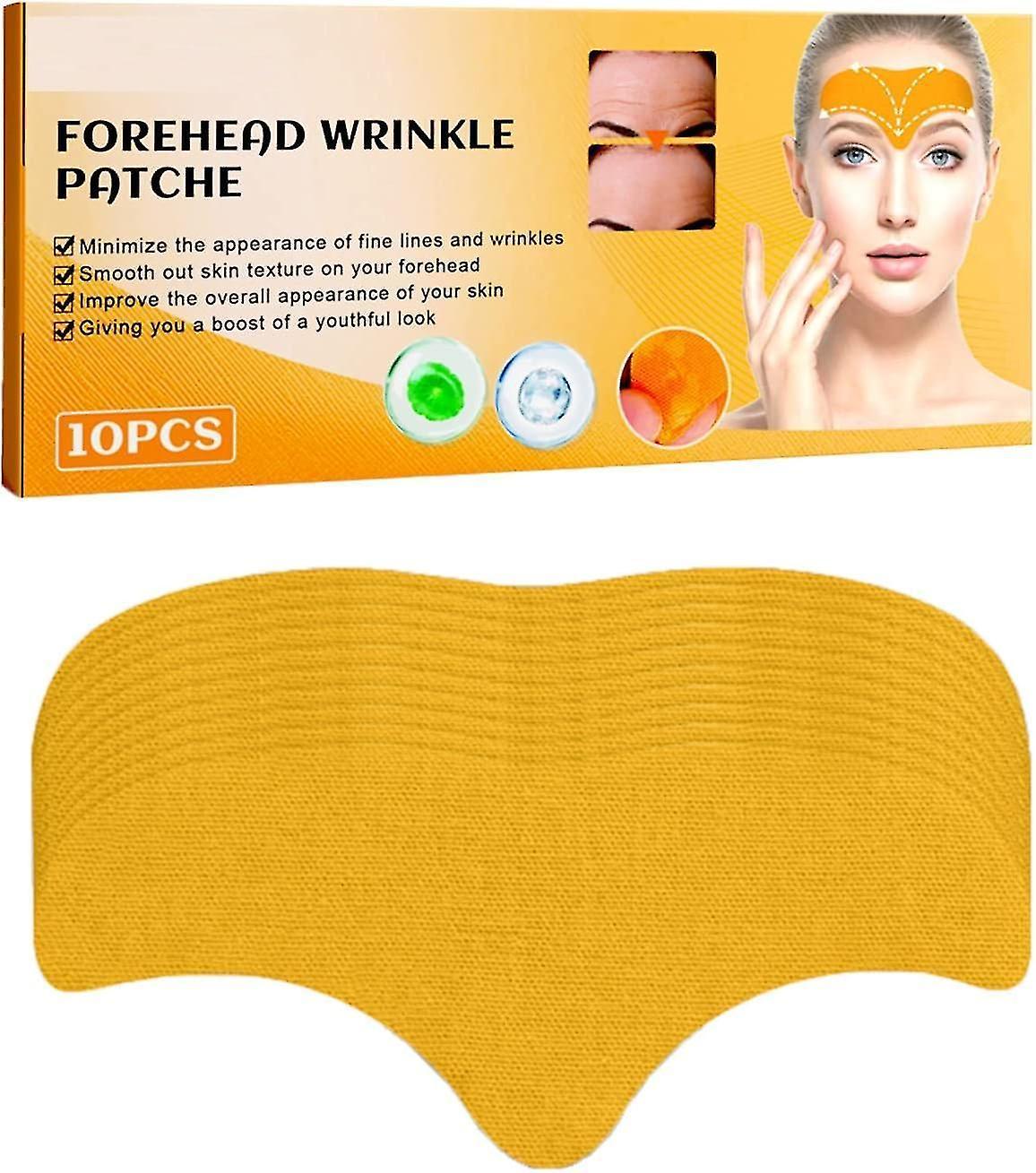 unbrand 10pcs Anti-wrinkles On The Forehead, Anti-wrinkle Fronts For Men And Women Removes Eye Wrinkles, Facial Wrinkles Forehead Anti-wrinkles