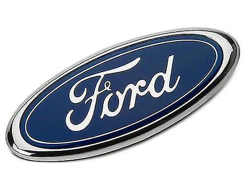 Sega Blue 9" 3 pin ford oval grill badge emblem for transit mk6 mk7 2006 - 2014