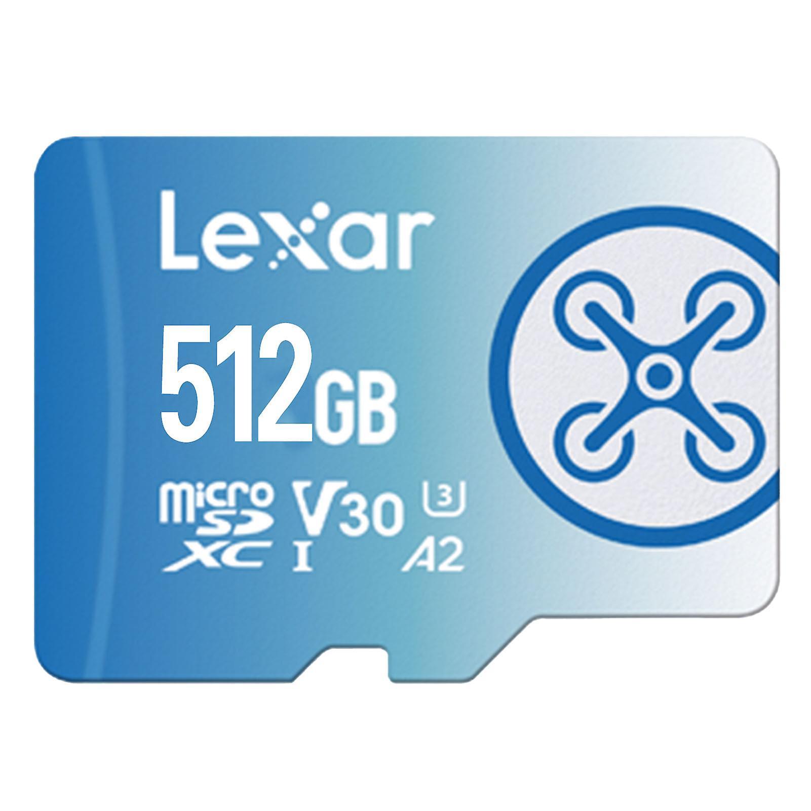 Hislaves 32GB/64GB/128GB/256GB/512GB Memory Card U3 V30 A2 High-speed Read Write Waterproof 160MB/S Phone SD-Card for Drone