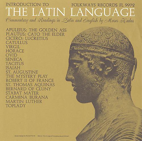 Folkways Records Moses Hadas - Latin Language: Introduction and Reading in Latin  [COMPACT DISCS] USA import