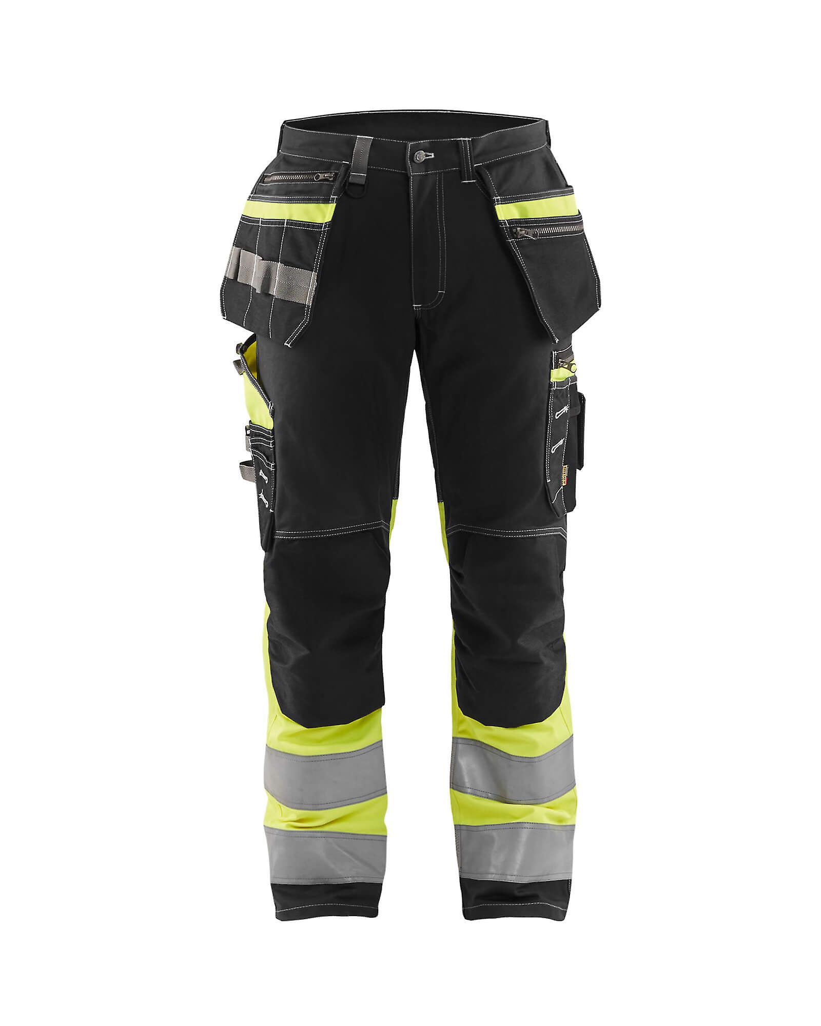 Blaklader 1794 hi-vis trousers stretch - mens (17941370) Black/yellow