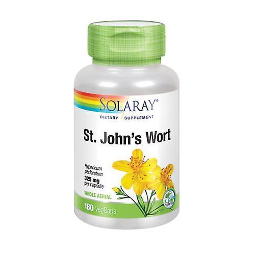 Solaray St. John's Wort, 325 mg, 180 Caps (Pack of 1)