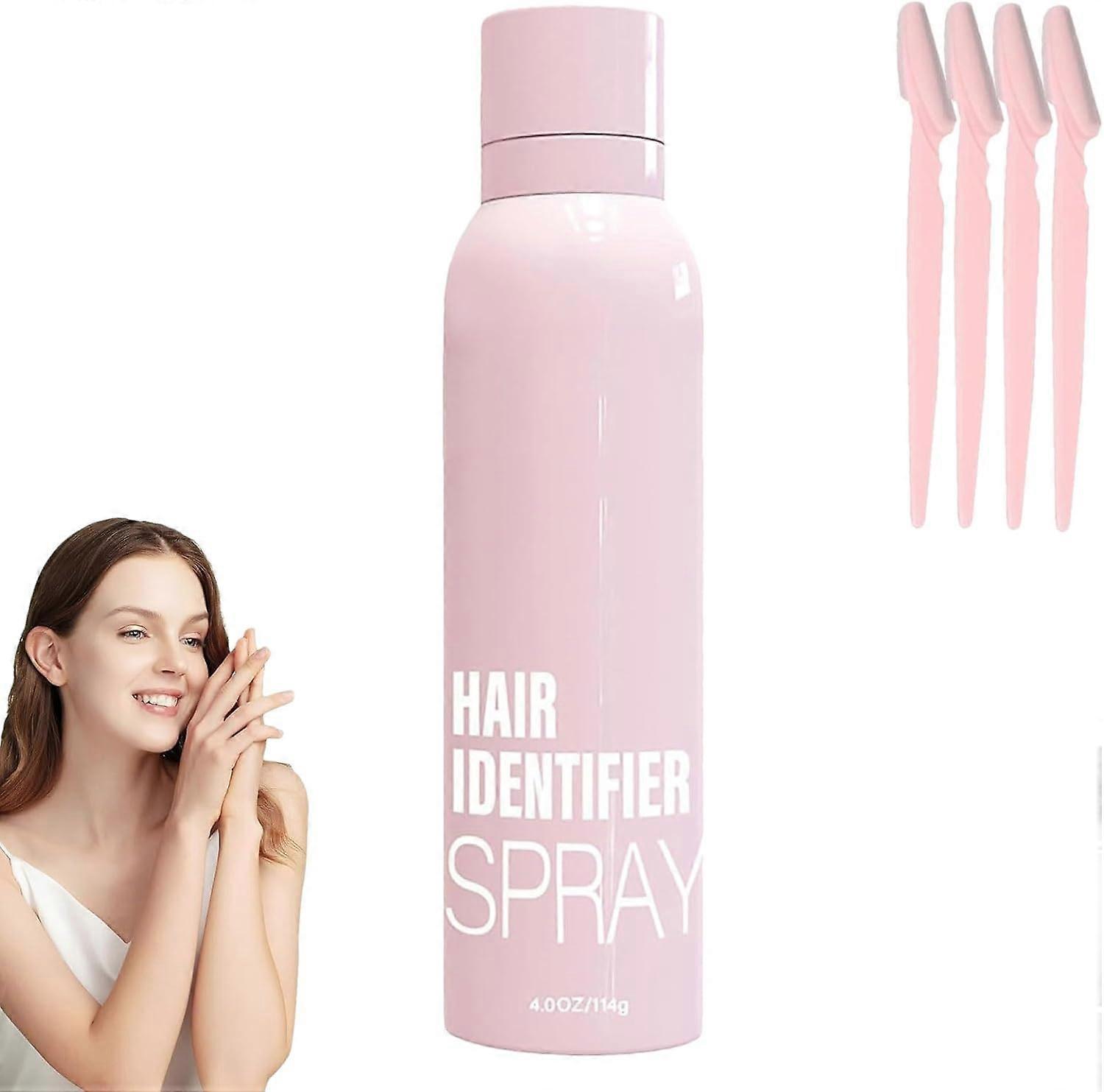 Unbrand Hair Identifier Spray for Face Dermaplaning, Dermaplaning Spray to Show Facial Hair-Facial Hair Identifier Spray for Dermaplaning, Face Hai...