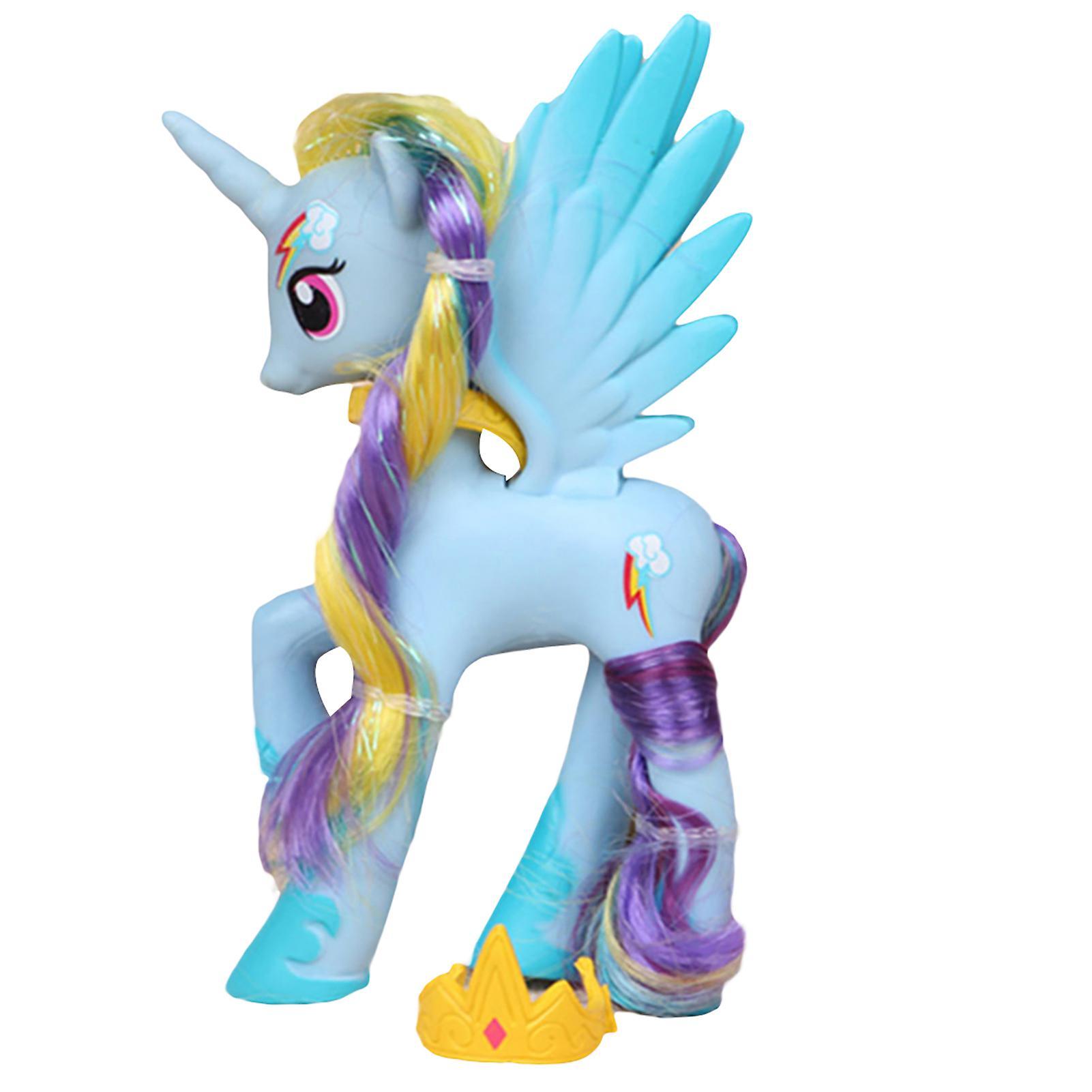 Remorui 1Pc 14cm My Little Pony Moon Princess Action Figure PVC Doll Kids Toy Collection 10