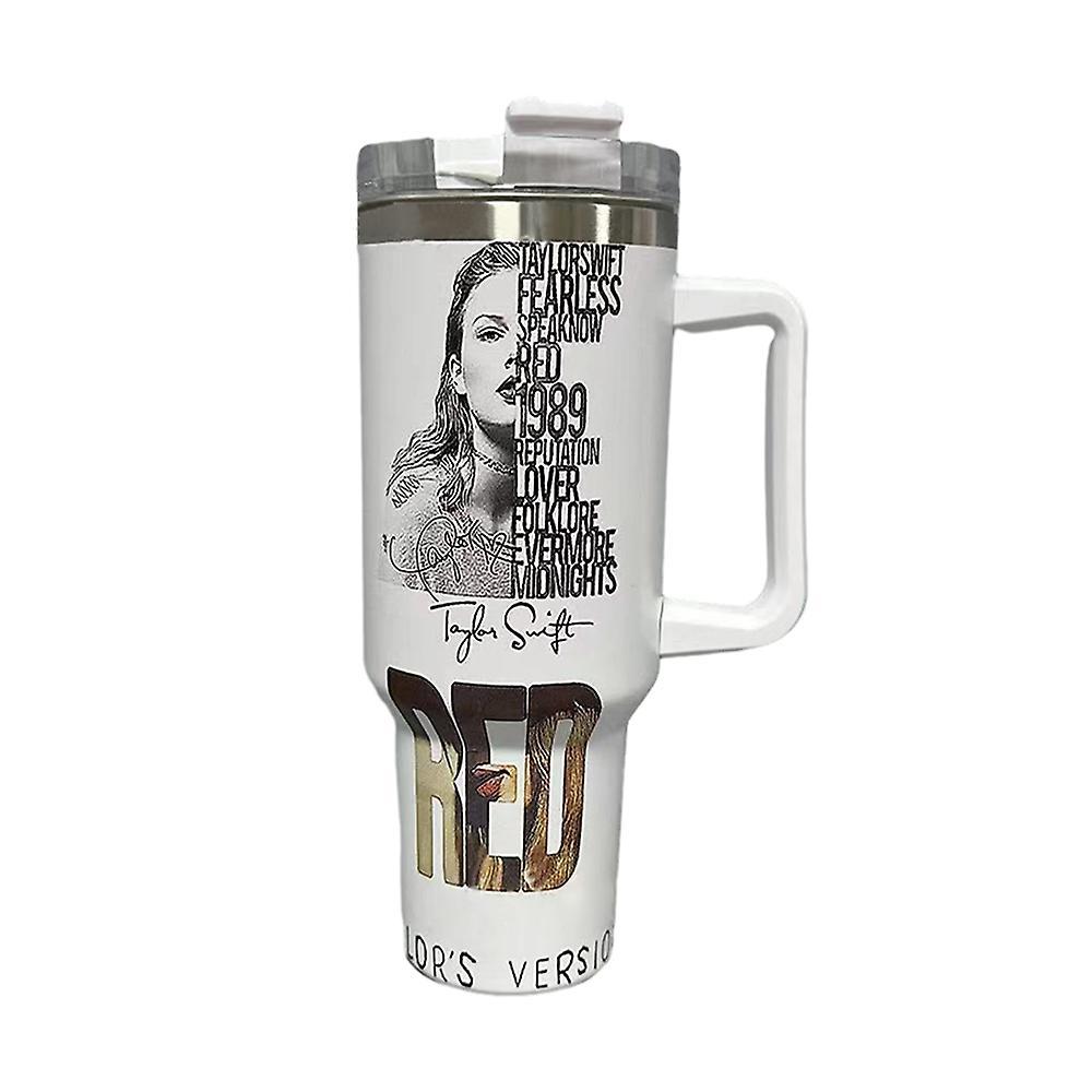 Sevenday Taylor Swift Tumblers 40oz, Ts Fans Stainless Steel Tumbler Mug Cup Friendship Gifts For Music Lovers Swiftie Womens Girls Friends Sisters A